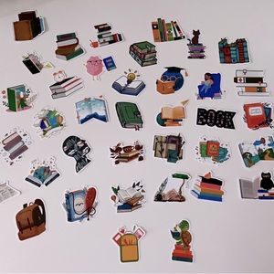 35+ Bookish Stickers!
